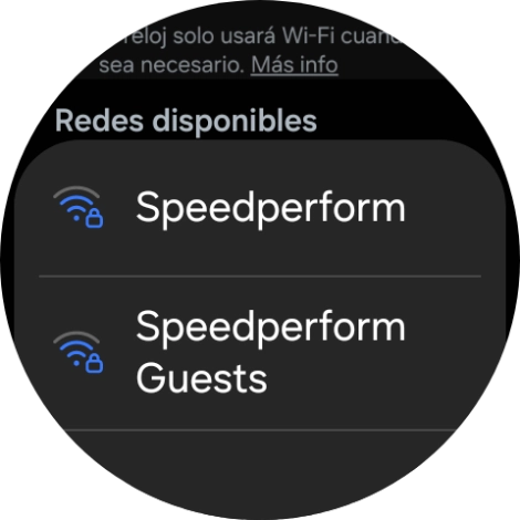 Pulsa la red wifi deseada.
