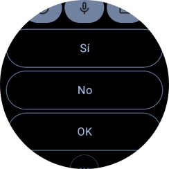 Pulsa la respuesta deseada.