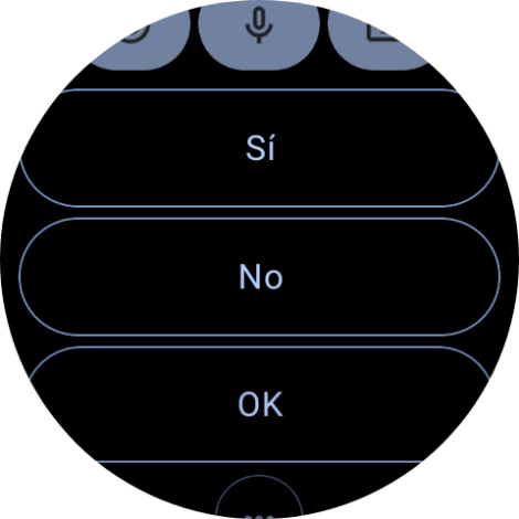 Pulsa la respuesta deseada.