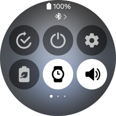 Pulsa el icono de apagar.