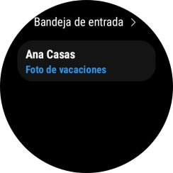 Pulsa el correo electrónico deseado para leerlo.