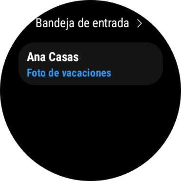 Pulsa el correo electrónico deseado para leerlo.