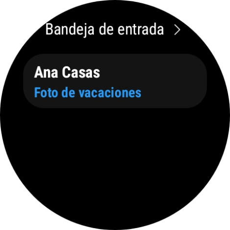 Pulsa el correo electrónico deseado para leerlo.