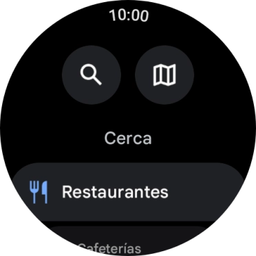 Pulsa el icono de búsqueda.