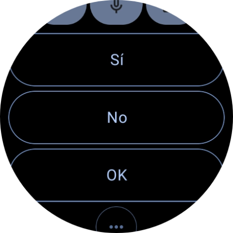 Pulsa la respuesta deseada.