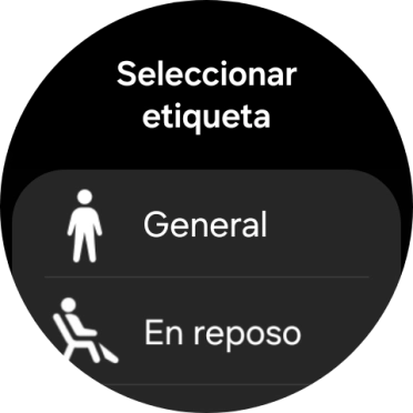 Pulsa el ajuste deseado.