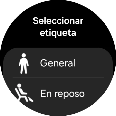 Pulsa el ajuste deseado.