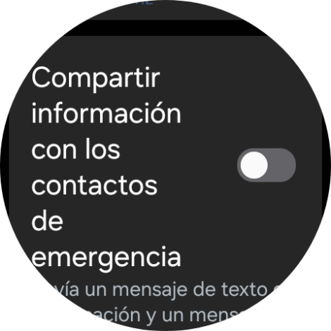 Pulsa el indicador junto a 