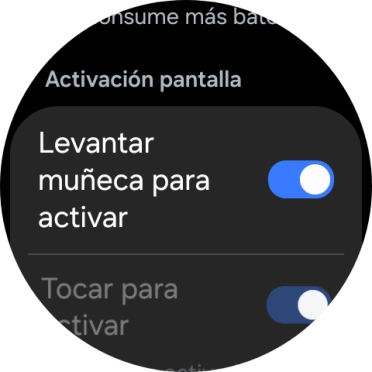 Pulsa el indicador junto a 