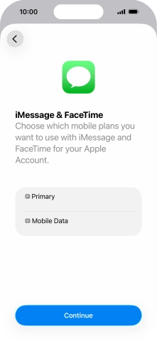 Press the required price plan.