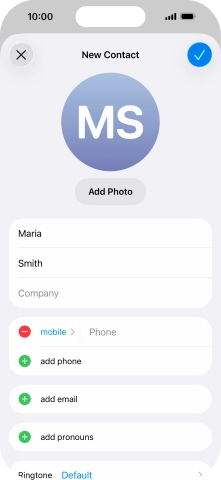 Press Phone and key in the required phone number.