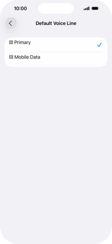 Press the required price plan.