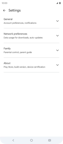 Press Network preferences.
