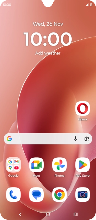 When the battery charging icon is displayed, the battery is charging.