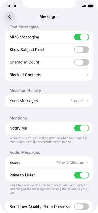 Slide your finger upwards starting from the bottom of the screen to return to the home screen.