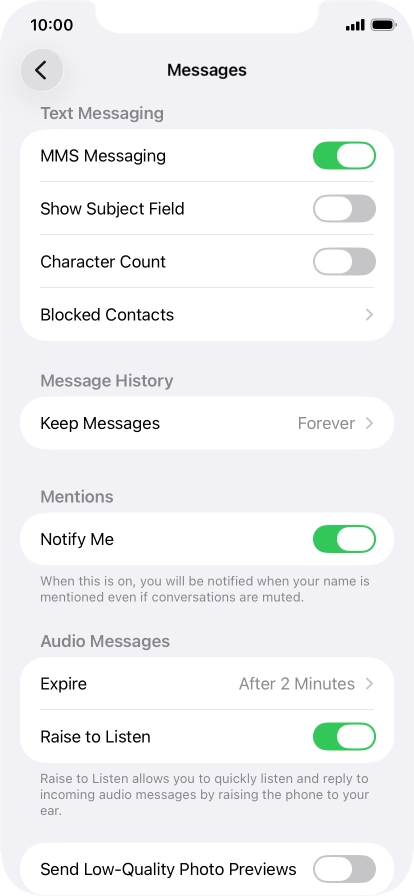 Slide your finger upwards starting from the bottom of the screen to return to the home screen.