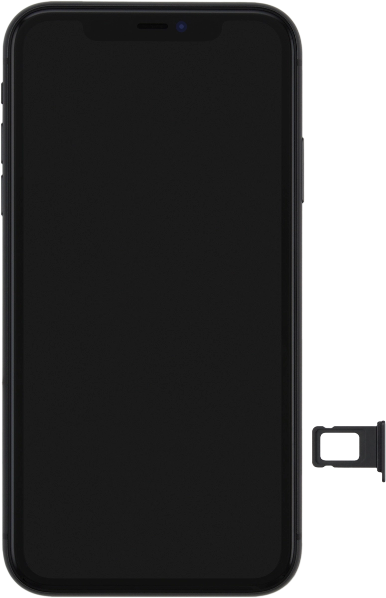 Turn your SIM so the angled corner of the SIM matches the angled corner of the SIM holder.