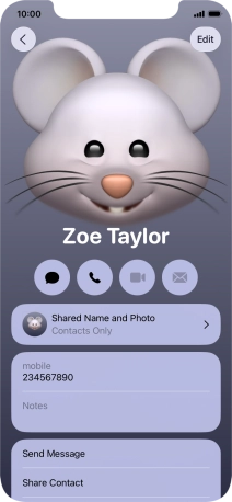 Slide your finger upwards starting from the bottom of the screen to return to the home screen.