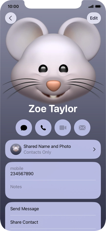 Slide your finger upwards starting from the bottom of the screen to return to the home screen.