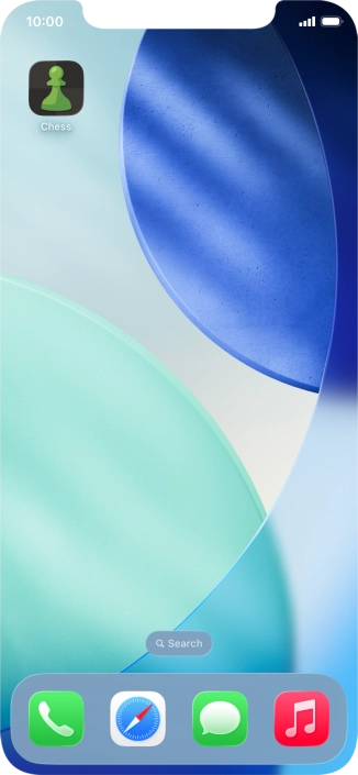 Press and hold the required app.