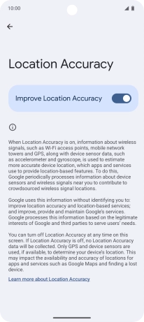 If you press the indicator next to 