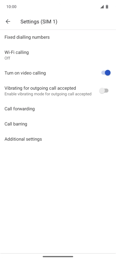 Press Fixed dialling numbers.