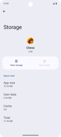 Slide your finger upwards starting from the bottom of the screen to return to the home screen.