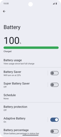 Press Battery Saver.
