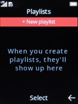 Select New playlist.
