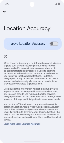 If you press the indicator next to 