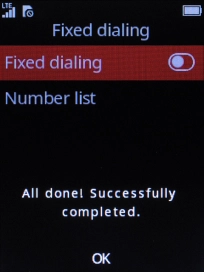 Press the Navigation key.