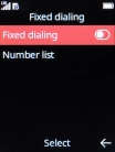 Select Fixed dialing.
