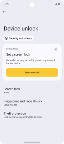 Slide your finger upwards starting from the bottom of the screen to return to the home screen.