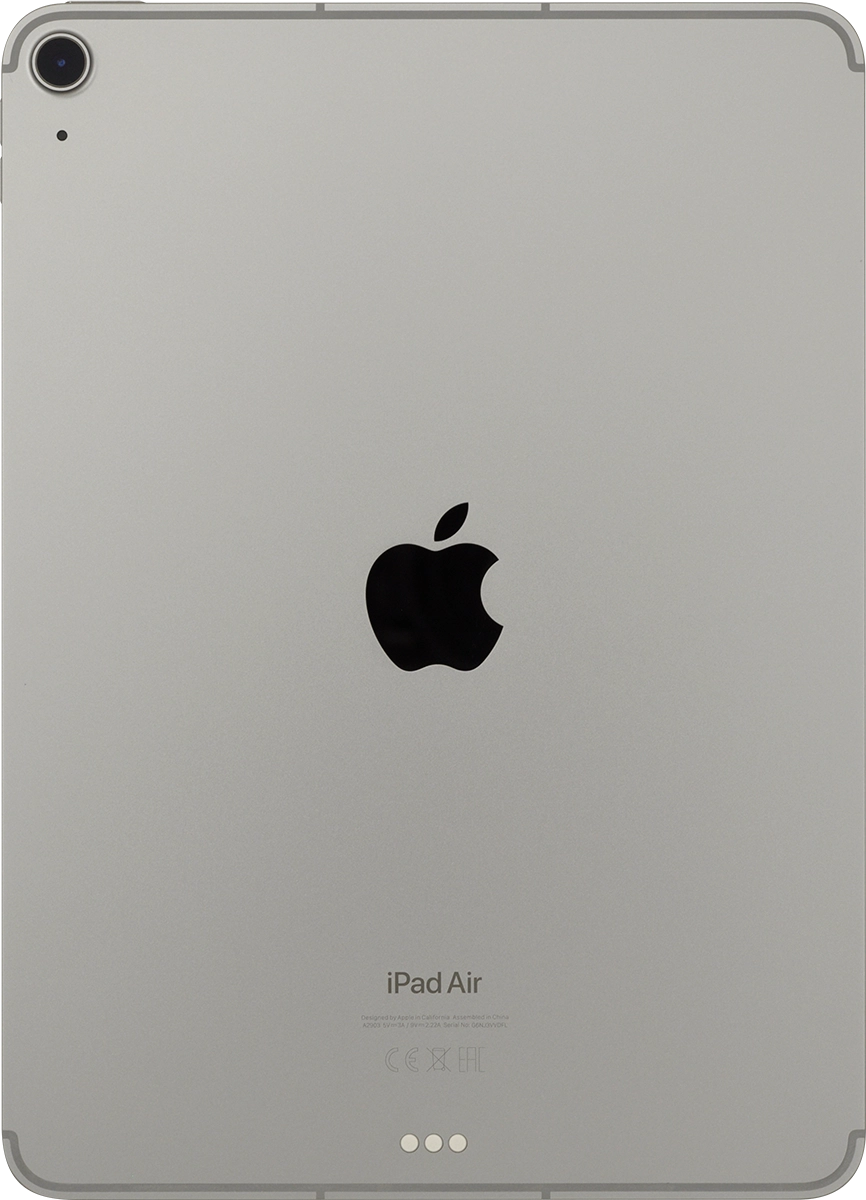 Point the camera lens at the back of your tablet at the required object to take a picture or record a video.