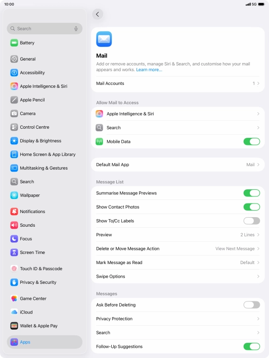 Press Mail Accounts.