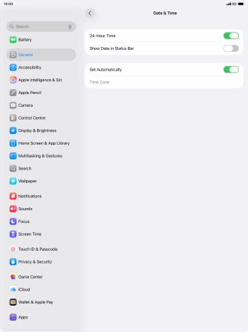 Slide your finger upwards starting from the bottom of the screen to return to the home screen.