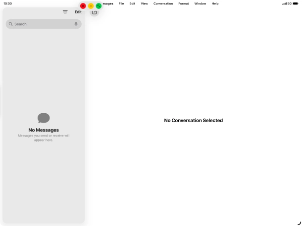 Press the minimise icon.