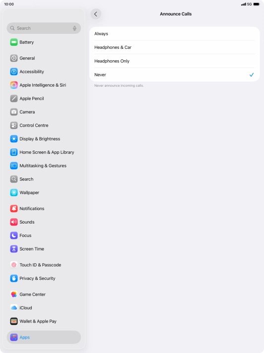 Press Always to turn on the function when silent mode is turned off.