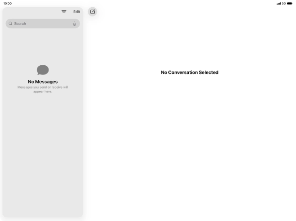 Slide right or left on the screen using four or five fingers to switch between running applications.