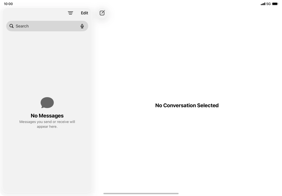 Slide right or left on the screen using four or five fingers to switch between running applications.