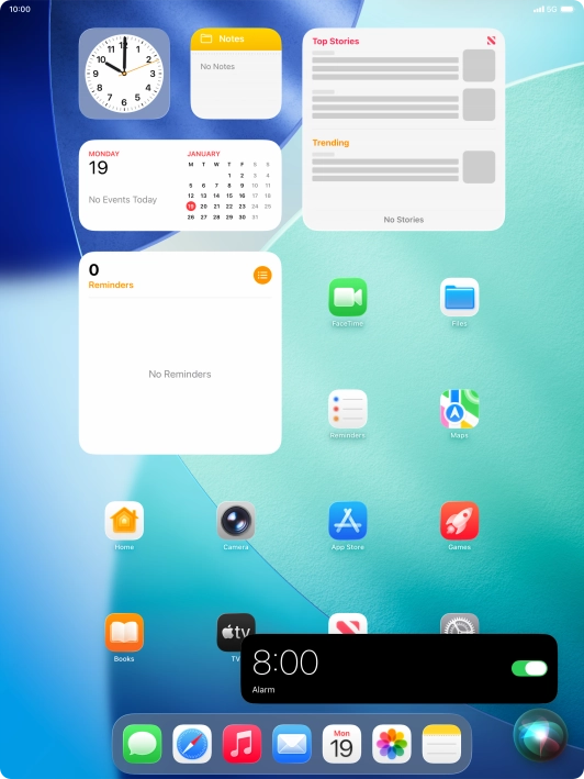 Say, in your own words, what you would like your tablet to do. OPEN CAMERA or SET AN ALARM.