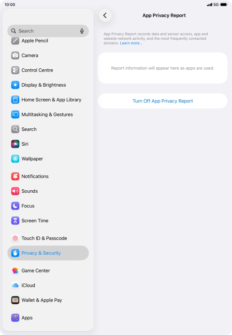 Slide your finger upwards starting from the bottom of the screen to return to the home screen.