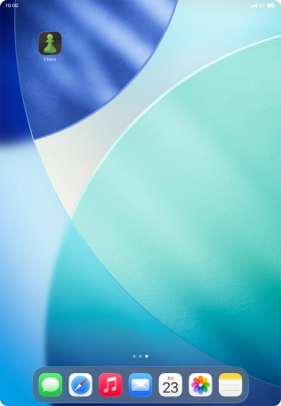 Press and hold the required app.