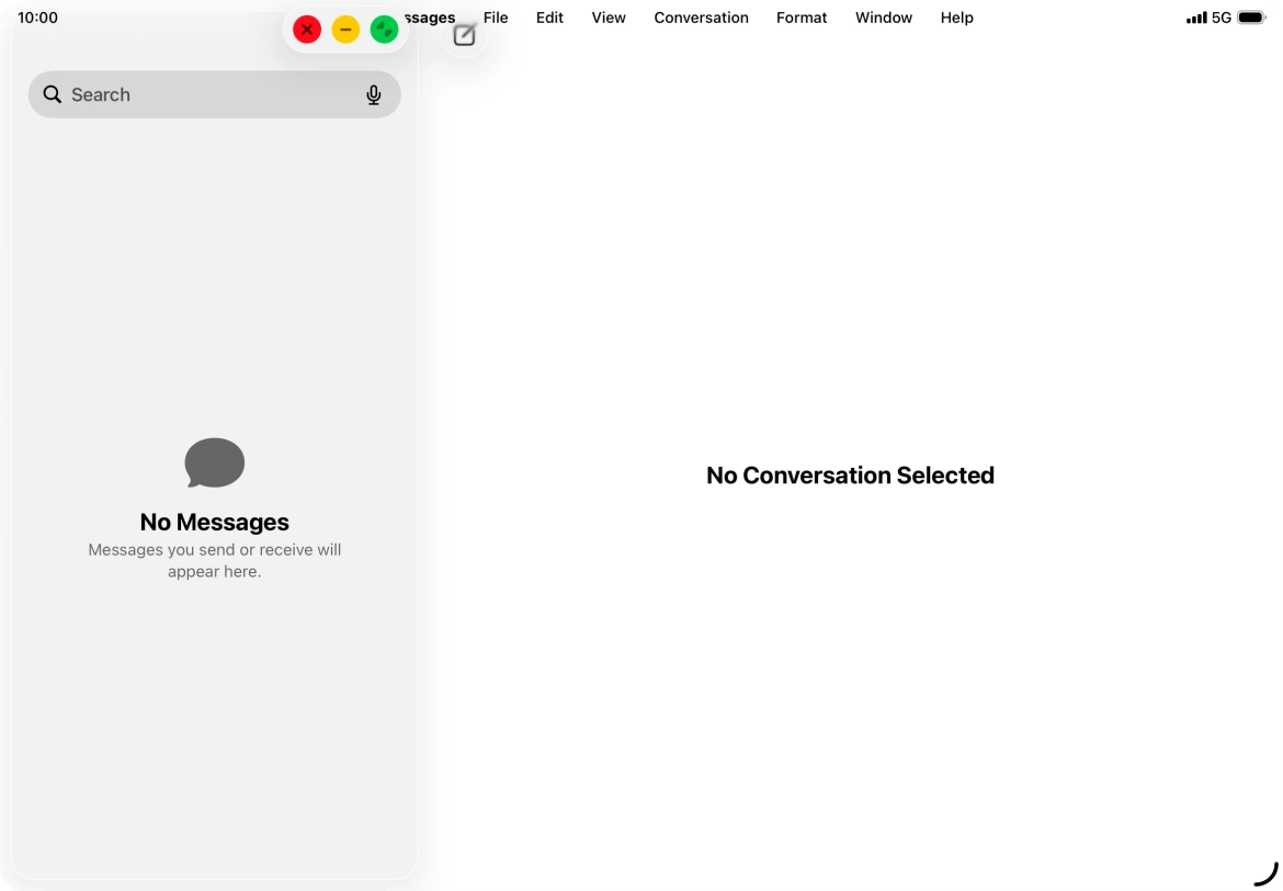Press the minimise icon.