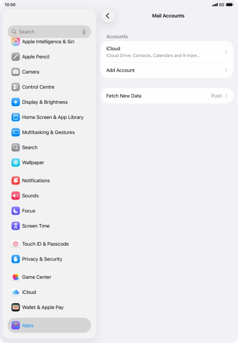 Slide your finger upwards starting from the bottom of the screen to return to the home screen.