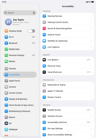 Press the required category below 