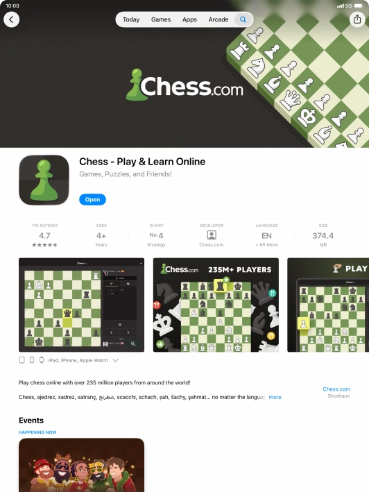 Slide your finger upwards starting from the bottom of the screen to return to the home screen.