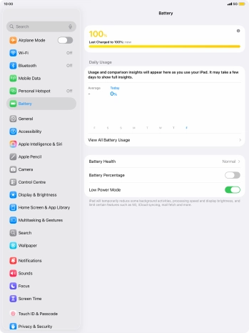 Slide your finger upwards starting from the bottom of the screen to return to the home screen.