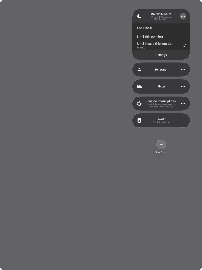 Slide your finger upwards starting from the bottom of the screen to return to the home screen.