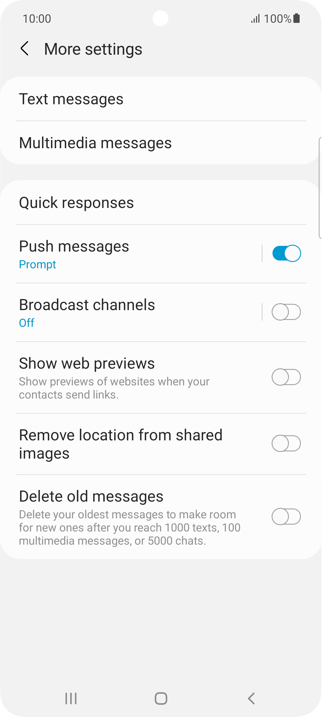 samsung message app download on my phone